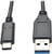 Eaton Tripp Lite Series USB-C to USB-A Cable (M/M), USB 3.2 Gen 2 (10 Gbps), Thu