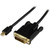StarTech.com 3ft Mini DisplayPort to DVI Cable, Active Mini DP to DVI-D Adapter/