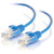 C2G 4ft Cat6 Snagless Unshielded (UTP) Slim Network Patch Cable - Blue - Slim Ca