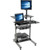 Eaton Tripp Lite Series Rolling Desk TV/Monitor Cart - Height Adjustable - 132.2