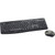 Verbatim Silent Wireless Mouse and Keyboard - Black - USB Wireless RF - Black -