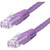 StarTech.com 15ft CAT6 Ethernet Cable - Purple Molded Gigabit - 100W PoE UTP 650