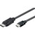 4XEM 6Ft DisplayPort To HDMI Cable - 10" DisplayPort/HDMI A/V Cable for Audio/Vi