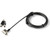 StarTech.com 6.5' (2m) 3-in-1 Universal Laptop Cable Lock - Keyed Security Lock