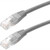 4XEM 1FT Cat5e Molded RJ45 UTP Network Patch Cable (Gray) - 1 ft Category 5e Net