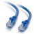 C2G 3ft Cat5e Ethernet Cable - Snagless Unshielded (UTP) - Blue - Cat5e for Netw