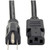 Tripp Lite Computer Power Cord NEMA 5-15P to C13 - Heavy-Duty 15A 125V 14 AWG 2