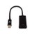 V7 Black Video Adapter Mini DisplayPort Male to HDMI Female Slim - 3.94" HDMI/Mi