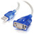 C2G 1.5ft USB to Serial Cable - USB to DB9 Serial RS232 Cable - M/M - Convert a