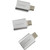 VisionTek USB-C to USB-A (M/F) 3 Pack Adapters - USB-C to USB adapter plug male
