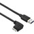 StarTech.com 0.5m 20in Slim Micro USB 3.0 (5Gbps) Cable - M/M - USB 3.0 A to Lef