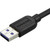 StarTech.com 0.5m 20in Slim Micro USB 3.0 (5Gbps) Cable - M/M - USB 3.0 A to Lef