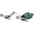 StarTech.com 2-port PCI Express RS232 Serial Adapter Card - PCIe Serial DB9 Cont