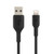 Belkin BoostCharge Lightning to USB-A Cable (2 meter / 6.6 foot, Black) - 6.56 f