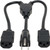 Eaton Tripp Lite Series Power Cord Splitter, C14 to 2xC13 PDU Style - 10A, 250V,