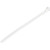 4XEM 100 Pack 5" Reusable Cable Ties - White Medium Nylon/Plastic Zip Tie - Cabl