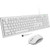 Macally Full Size USB Keyboard and Optical USB Mouse Combo For Mac - USB Cable -
