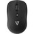 V7 4-Button Wireless Optical Mouse with Adjustable DPI - Black