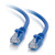 C2G 5ft Cat5e Ethernet Cable - Snagless Unshielded (UTP) - Blue - Category 5e fo