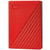 WD My Passport WDBPKJ0040BRD-WESN 4 TB Portable Hard Drive - External - Red - US
