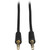 Tripp Lite 3.5mm Mini Stereo Audio Cable for Microphones Speakers and Headphones