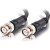 C2G 25ft 75 Ohm BNC Cable - BNC Male - BNC Male - 25ft - Black