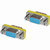 4XEM VGA HD-15 Interface Female To Female Adapter/Coupler - 1 x 15-pin HD-15 VGA