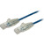 StarTech.com 1 ft CAT6 Cable - Slim CAT6 Patch Cord - Blue - Snagless RJ45 Conne