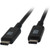 Comprehensive USB 3.1 C Male to C Male Cable 6ft. - 6 ft USB-C Data Transfer Cab