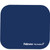Fellowes Microban Mouse Pad - 8" x 9" x 0.13" Dimension - Blue - Rubber - Wear R