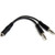 3.5mm 3 Pin Headset Splitter