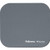 Fellowes Microban&reg; Mouse Pad - Graphite - 8" x 9" x 0.13" Dimension - Graphi