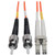 Eaton Tripp Lite Series Duplex Multimode 62.5/125 Fiber Patch Cable (LC/ST), 3M