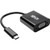 Tripp Lite by Eaton USB C to VGA Adapter Converter, Thunderbolt 3 - M/F, USB 3.1