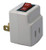 QVS Single-Port Power Adaptor with Lighted On/Off Switch - 1 x NEMA 5-15P Plug -