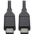Eaton Tripp Lite Series USB-C Cable (M/M) - USB 2.0, 5A (100W) Rated, 3 ft. (0.9