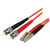 StarTech.com 1m Fiber Optic Cable - Multimode Duplex 50/125 - LSZH - LC/ST - OM2