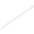 4XEM 250 Pack 10" Cable Ties - White Medium Nylon/Plastic Zip Tie - Cable Tie -