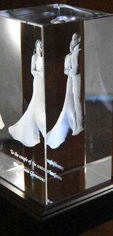 Crystal Print Anniversary 3D Tower Photo Crystal (DIY)  Crystal Print Anniversary 3D Tower Photo Crystal (DIY)