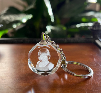  Round Keychain 