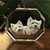 Photo Crystal Octagonal 2D paperweights