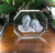  Photo Crystal Octagonal 2D paperweights 