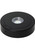 Crystal Print Rotating Black Light Base, compact black rotating light base with a crystal print design and LED lighting, suitable for enhancing visual effects in entertainment or display setups.