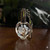 Crystal Print Heart Keychain Light 