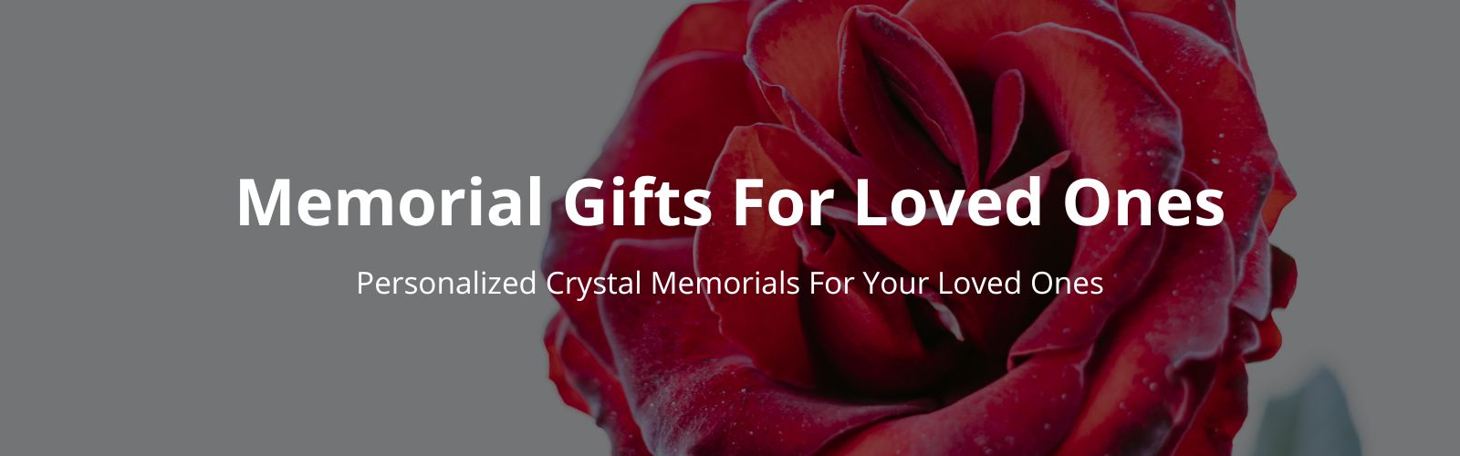 Personalized Memorial Gifts For Your Loved One | Crystal Prints