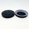 Small Diamond Black Metal Lids per each product image