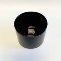 17 oz. Luxury Black Oversized 2-Wick Tumblers Top