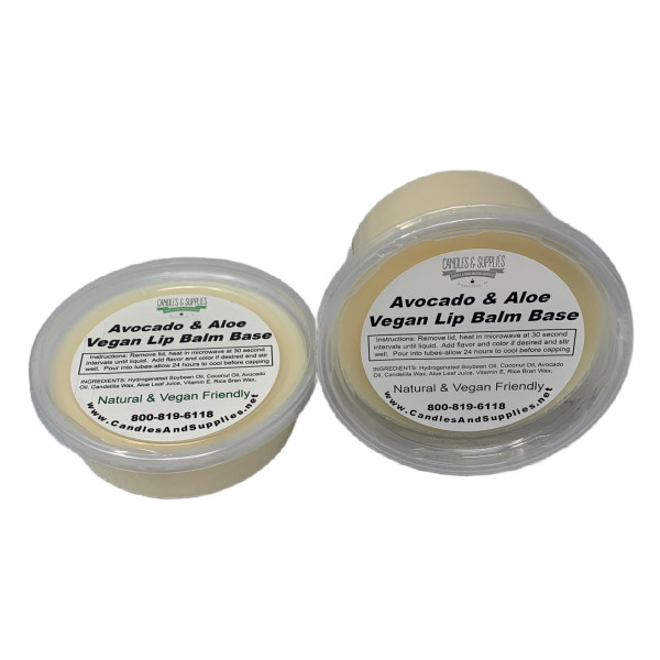 Avocado & Aloe Vegan Lip Balm Base