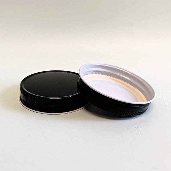 Black One-Piece Mason/Jelly Jar Lid product image