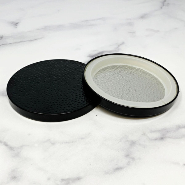 Hammered Black Candle Lids fits 17 oz. 3 Wick Tumblers product image